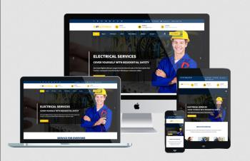 ET Electrical Quality Joomla Electrical Website template